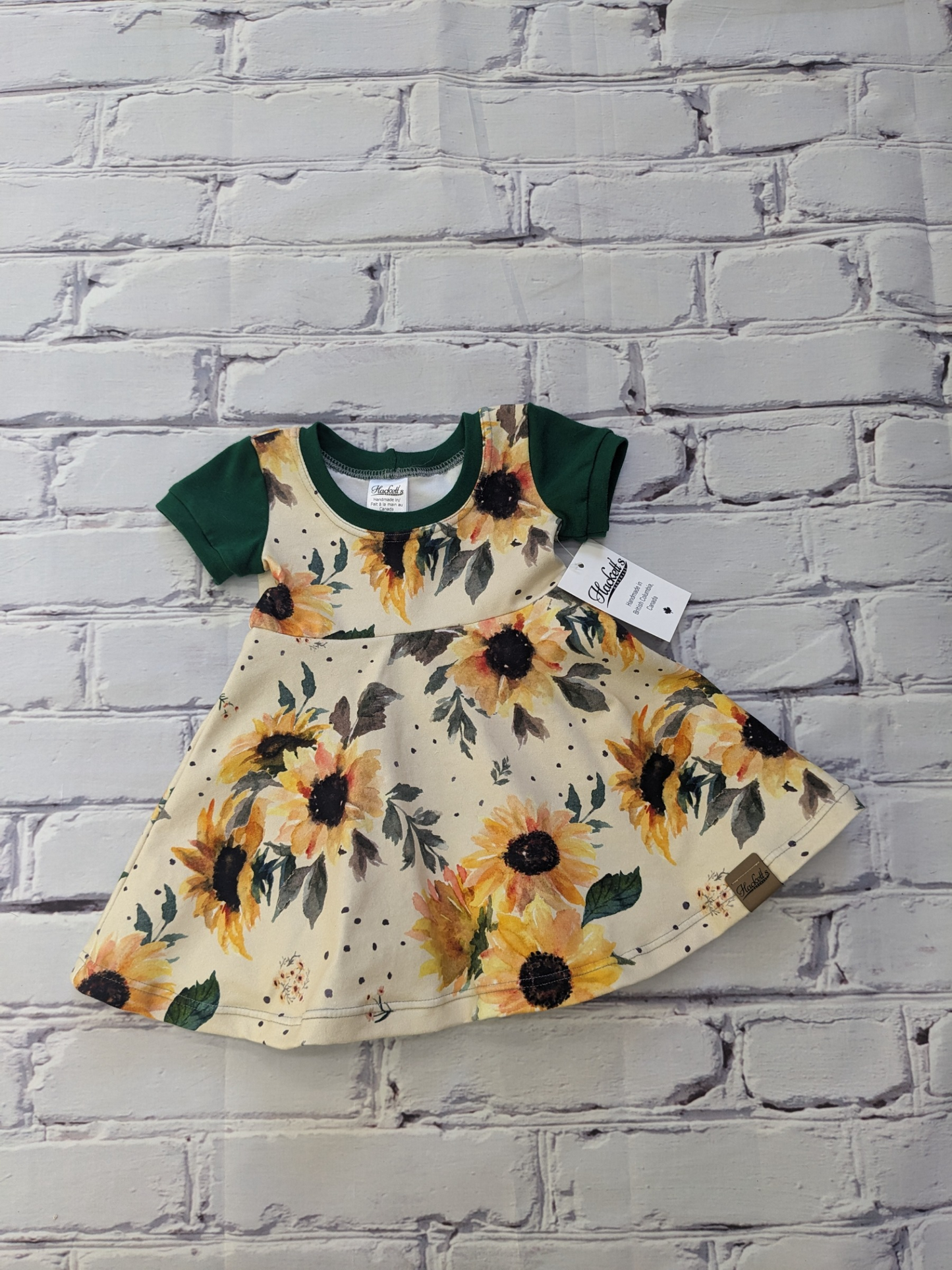 3-12m Sunflower Dress