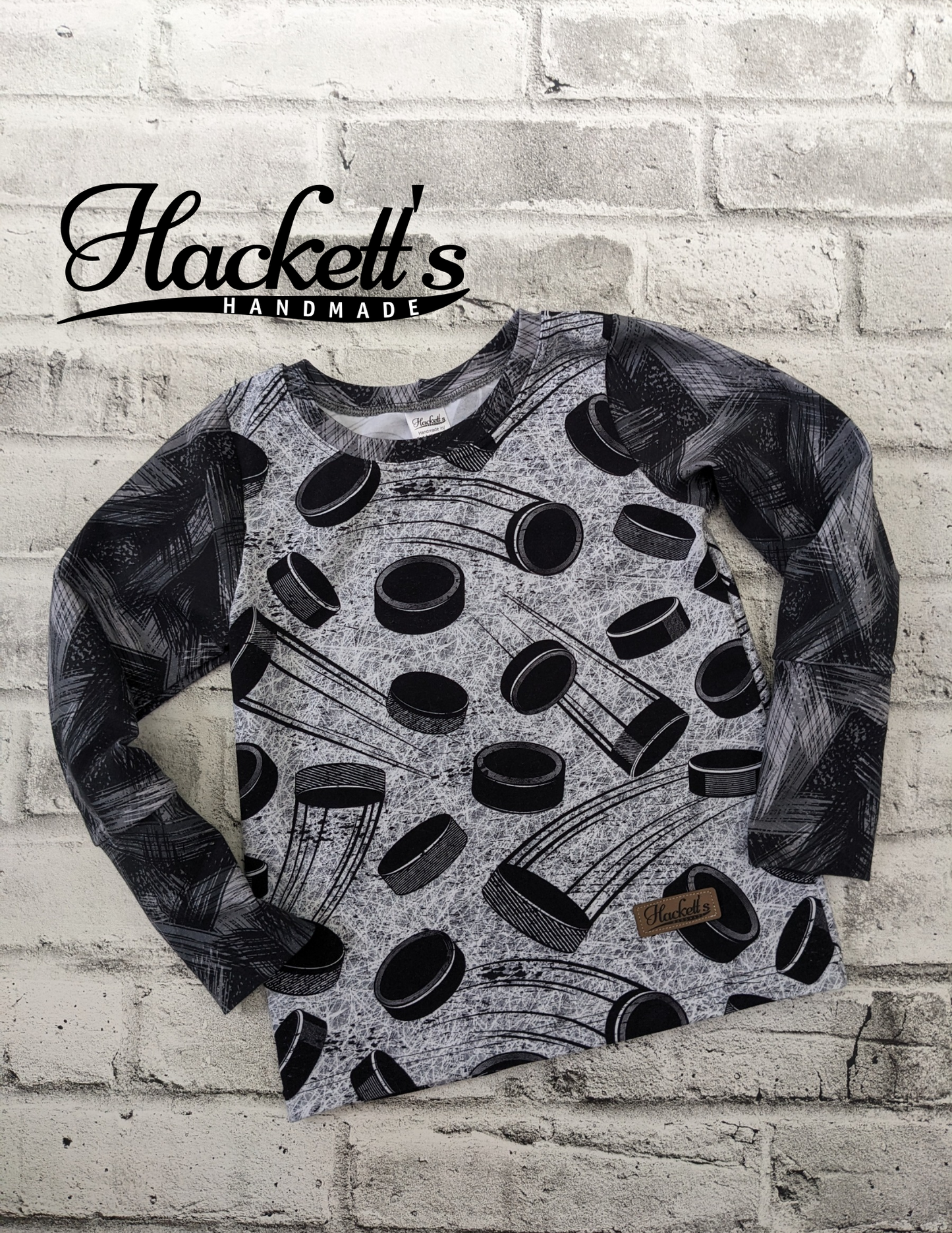 Hockey Puck Long Sleeve Shirt