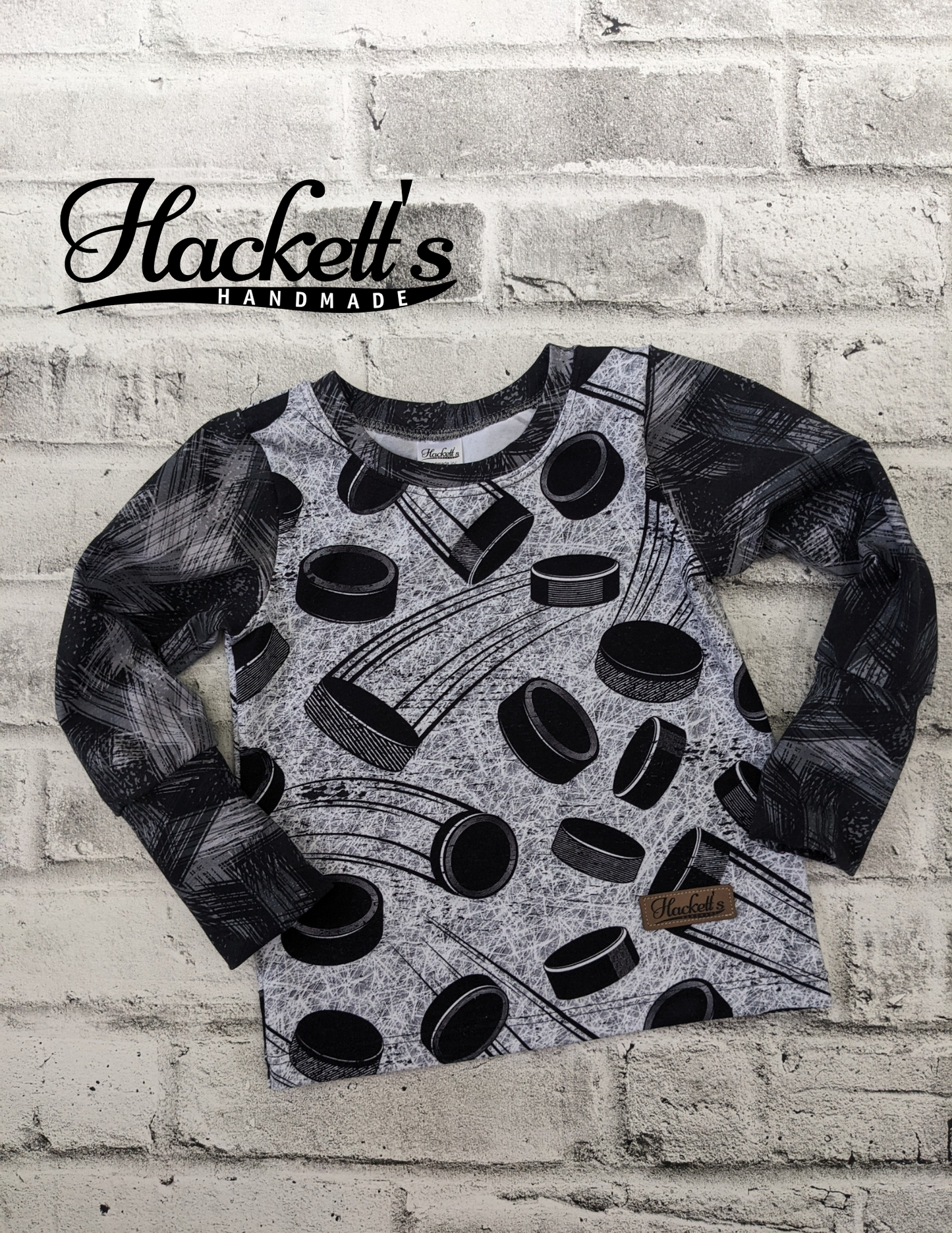 Hockey Puck Long Sleeve Shirt