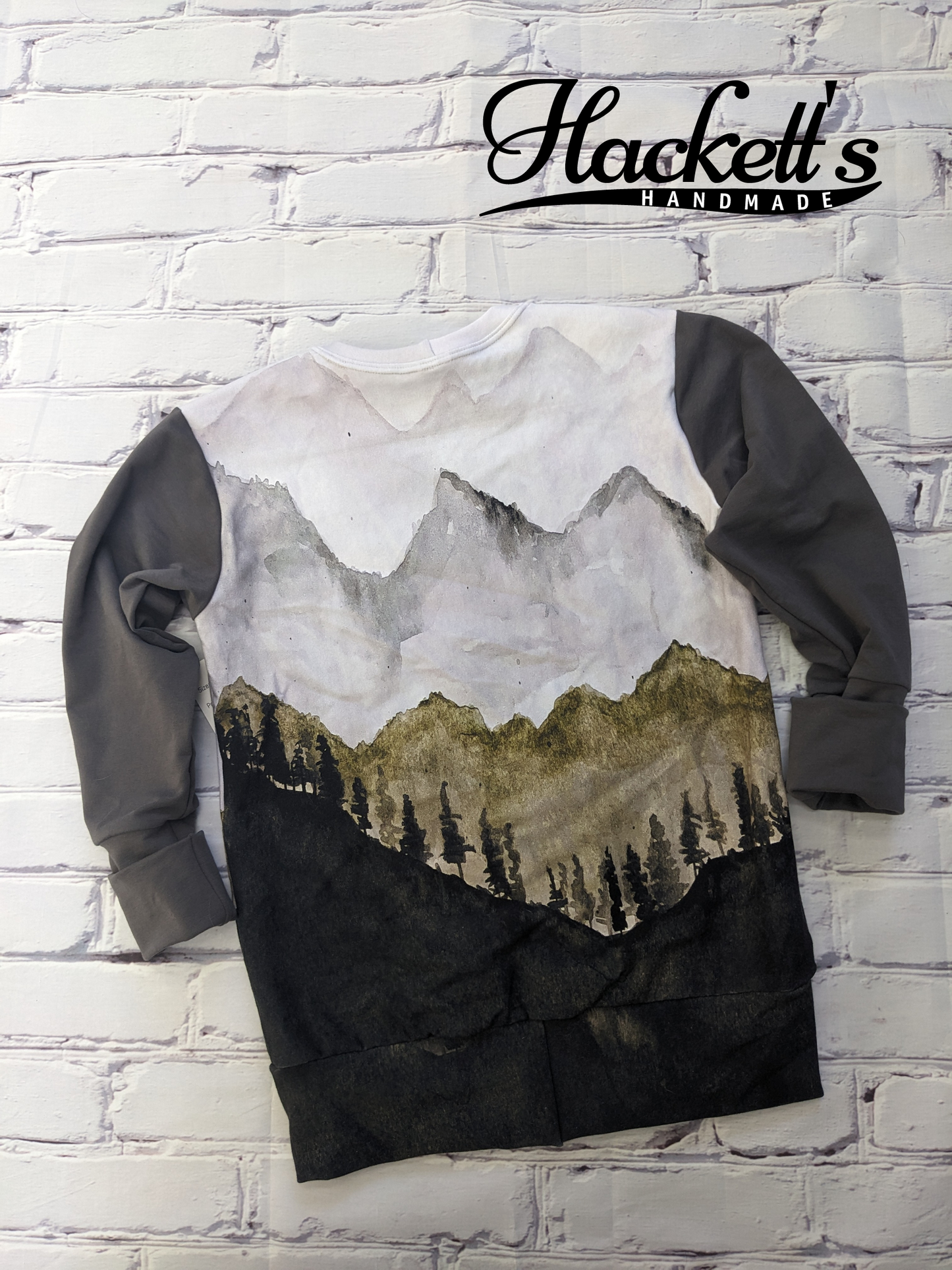 9-12y Mountains Sweater