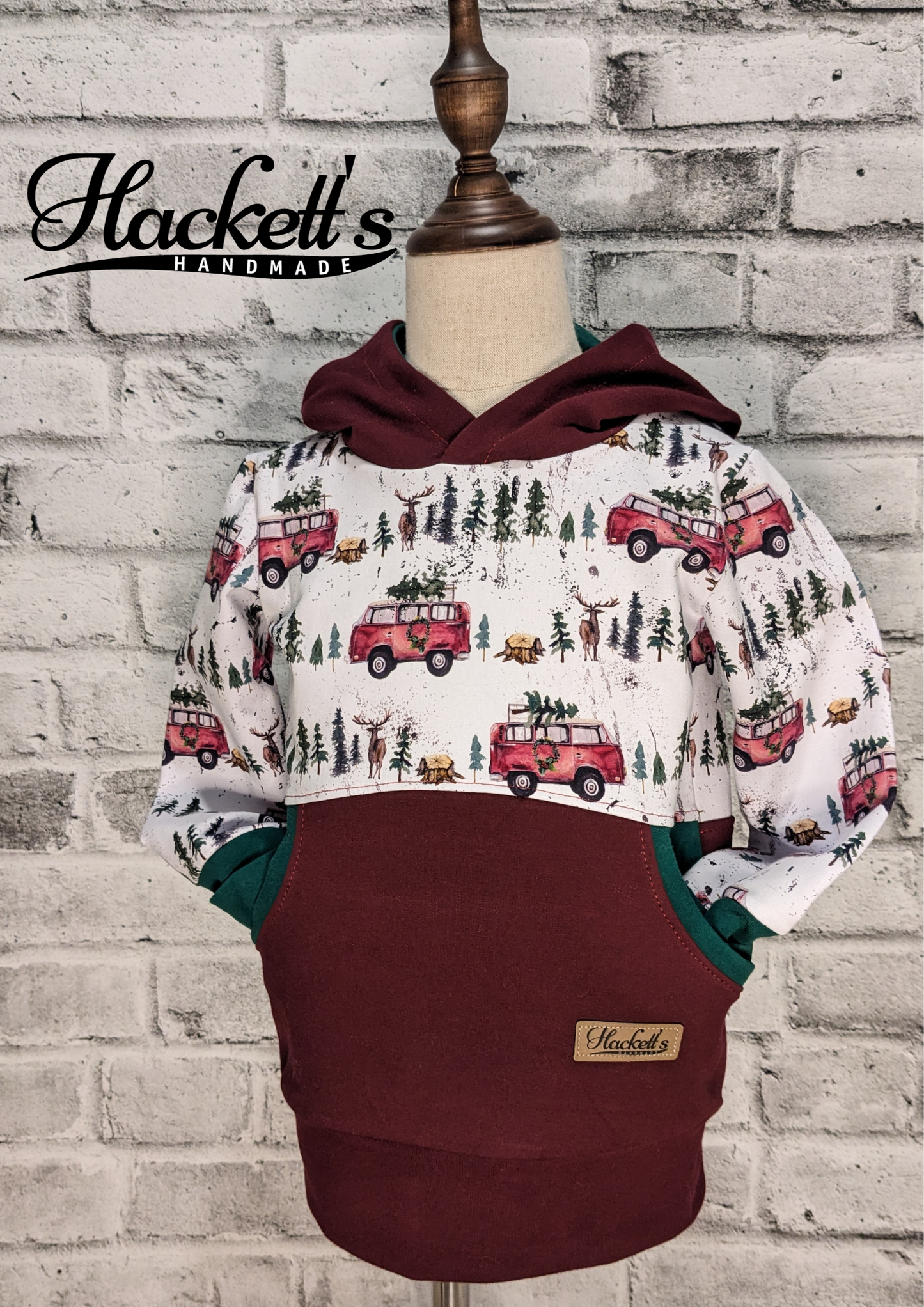 Christmas Trucks Hoodie